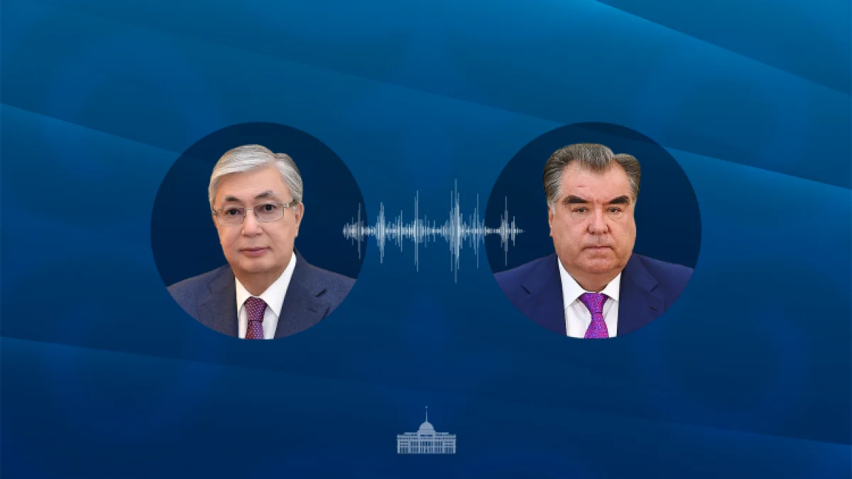 Токаев поздравил президента Таджикистана Эмомали Рахмона с днём рождения