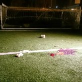 Футбольные ворота упали на ребенка в Алматы, мальчик в реанимации