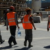 Строители долгостроя "Абу-Даби Плаза" в Нур-Султане не вышли на работу