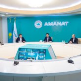 Партия «АМАNАТ» выступила с заявлением в поддержку референдума