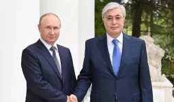 Путин поздравил Токаева с днем рождения