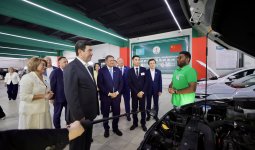 Ерлан Кошанов посетил мастерскую «Лу Бань» в Усть-Каменогорске