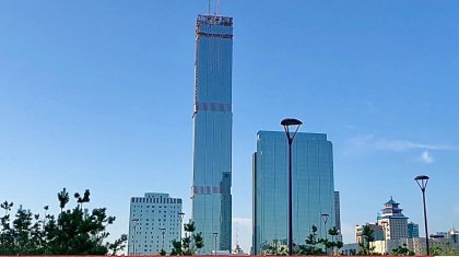 Назарбаев: Самую высокую башню Абу-Даби Плаза назовут Казахстан