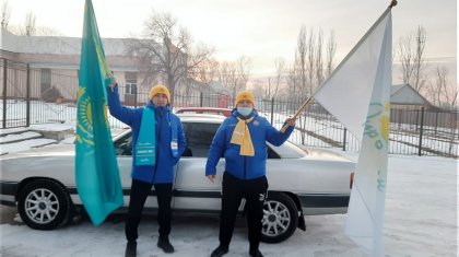 Алматы облысында Тәуелсіздік күніне арналған автошеру өтті
