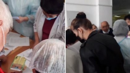 Жители Талгара пожаловались на ужасные условия вакцинации в местной больнице