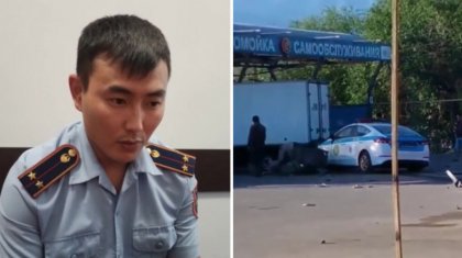 "Вину полностью признаю" – полицейский, сбивший насмерть женщину в Алматы