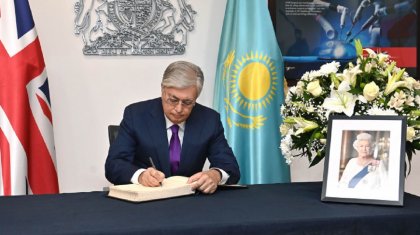 Токаев посетил Посольство Великобритании в Казахстане