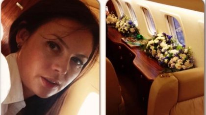 Стюардессу, погибшую при крушении самолета Пригожина, похоронили в Казахстане