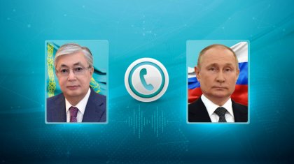 Токаев поговорил с Путиным