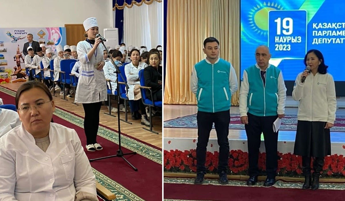 Законодательно закрепить статус медработников намерены члены «AMANAT»