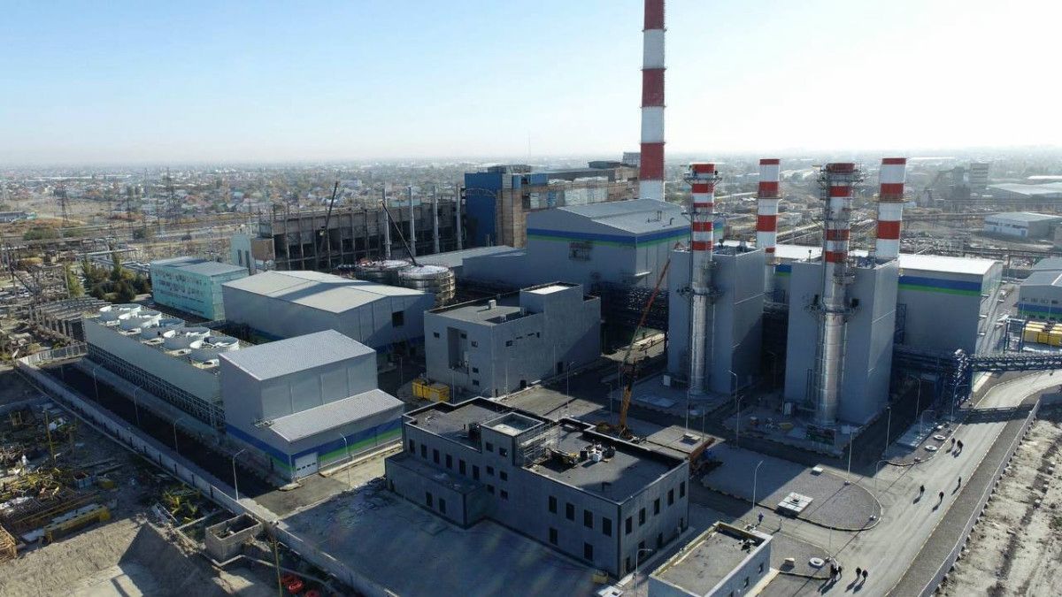 В Кызылорде новая газовая ТЭЦ перешла на круглосуточную работу