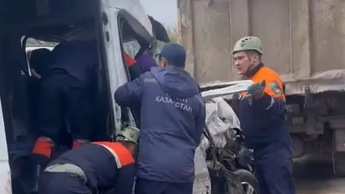 11 человек пострадали в ДТП на трассе Алматы – Усть-Каменогорск