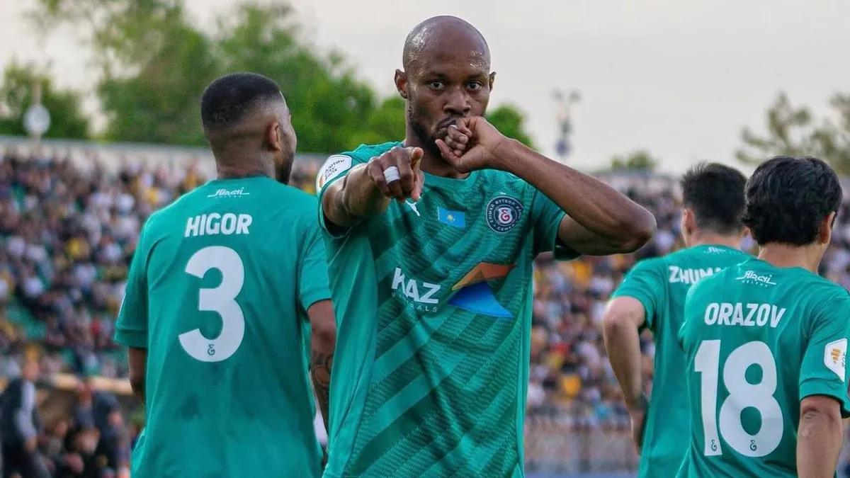 «Елимай» вырвал ничью у «Кайрата» на 90-й минуте и лишил алматинцев победы