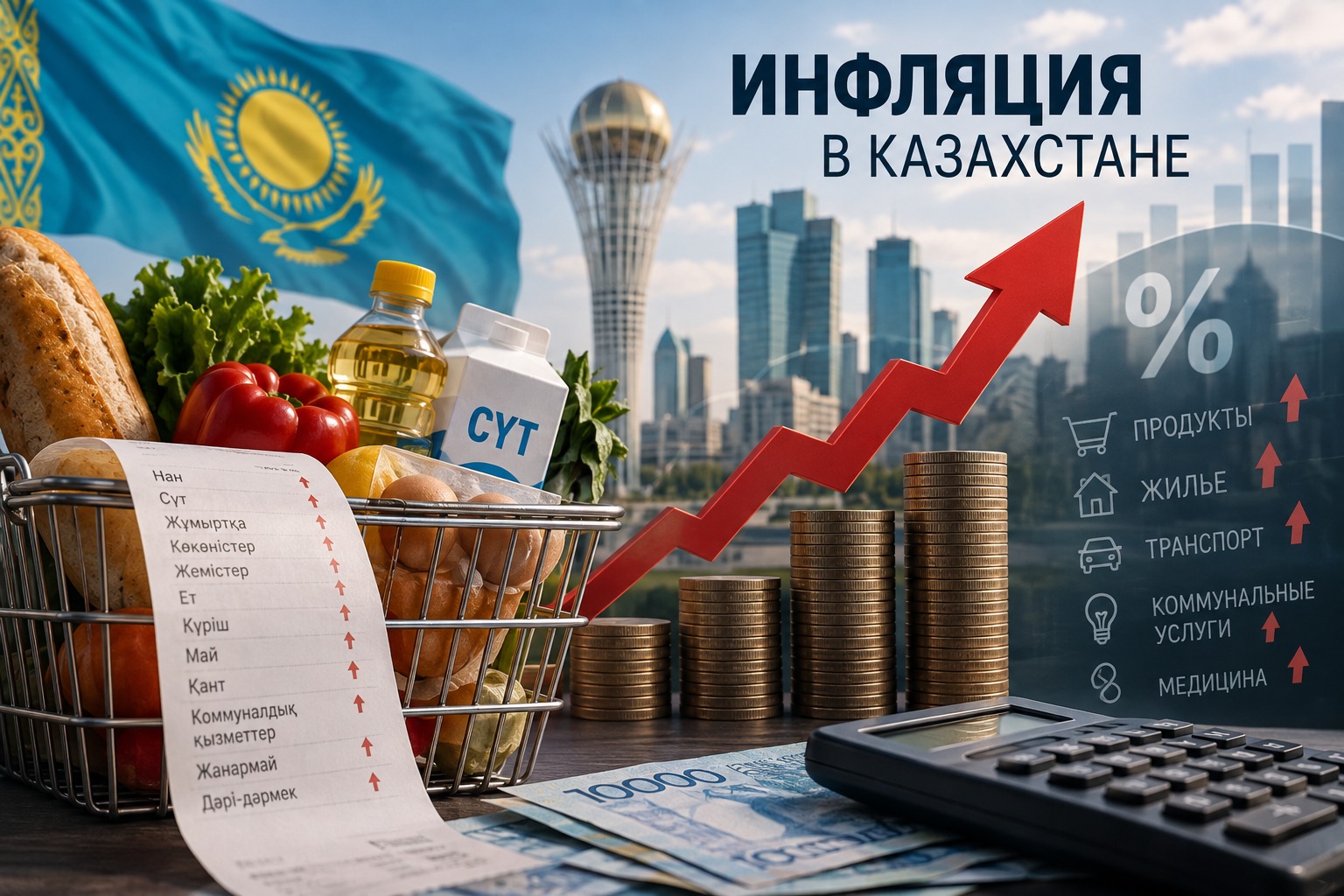 Еще 5 трлн тенге из Нацфонда: грозит ли Казахстану новый виток инфляции