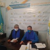 Шу ауданында «Nur Otan» үміткерлері спорт саласының өкілдерімен кездесті