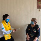 Зерендіде нұротандықтар үгіт-насихат жұмыстарын канвассинг әдісі арқылы жүргізуде