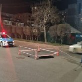 Асфальт провалился в Нур-Султане
