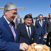 Токаев прибыл на саммит в Кыргызстан