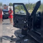 Айжан Байзакова попала в ДТП