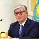 Токаев прибыл на переговоры с Алиевым в Баку