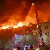 Вынесли 20 газовых баллонов: пожар в Конаеве мог закончиться взрывом