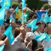 На сколько увеличилось население Казахстана за полгода?