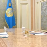 Глава государства принял акима Жамбылской области