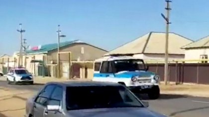 В сети появилось видео с массовой погоней за внедорожником