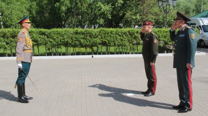 Беларусь әскери делегациясы Қазақстанға келді
