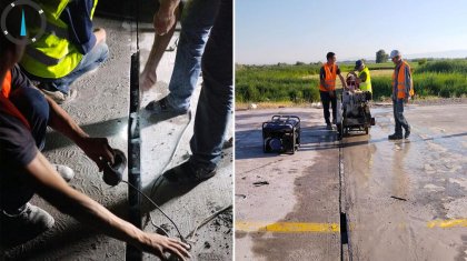 Жара в июне-июле для "КазАвтоЖола" оказалась неожиданностью. Дороги трещат по швам