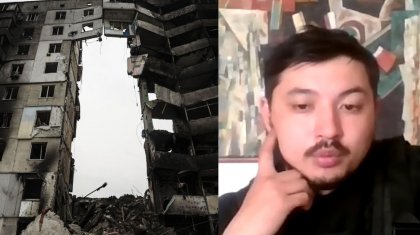 Казах встал на защиту Киева