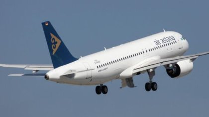 Самолет Air Astana экстренно сел в Актау из-за технической неисправности