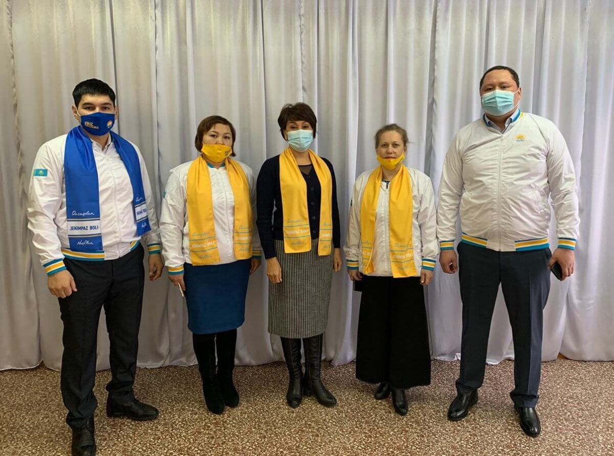 Отдавая свой голос за партию «Nur Otan», вы выбираете уверенность в завтрашнем дне!