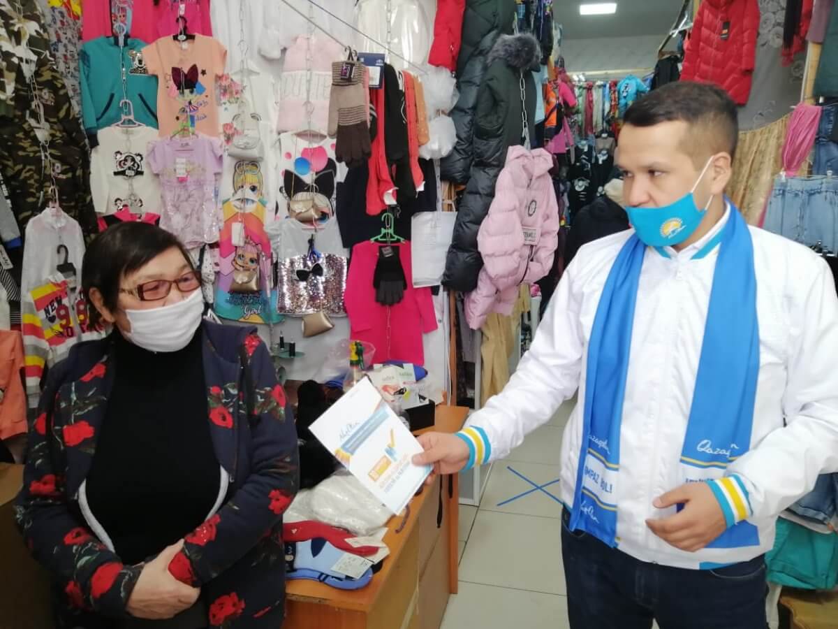 В будущее – только с партией «Nur Otan»!