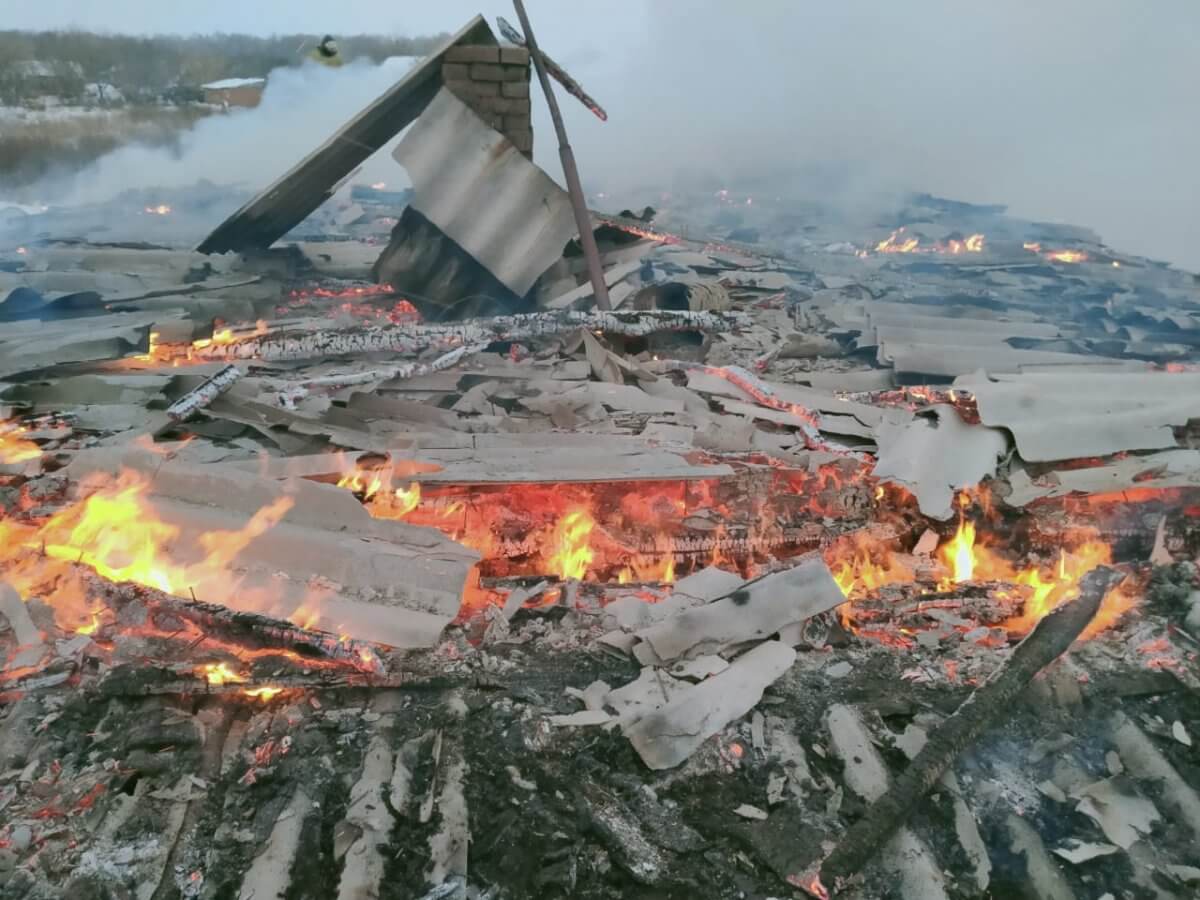 Курение в постели обернулось трагедией