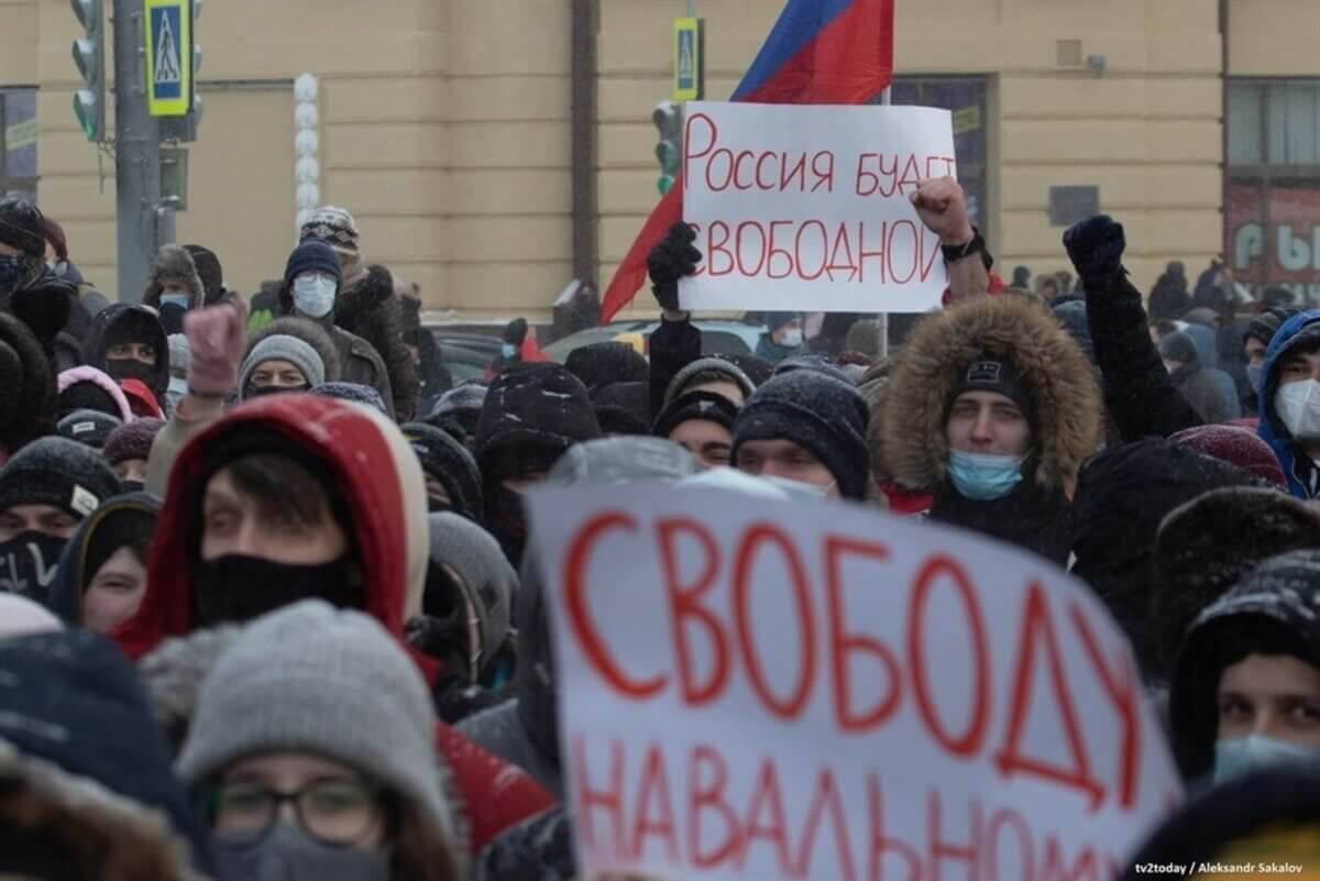 «Россия будет свободной»: в стране начались очередные акции протеста