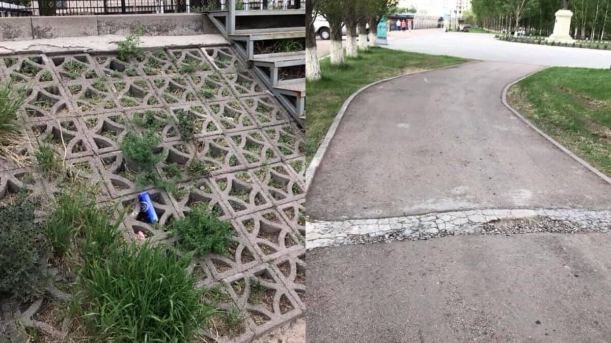 Семь кругов ада в центре Нур-Султана: астанчане возмущены состоянием парка
