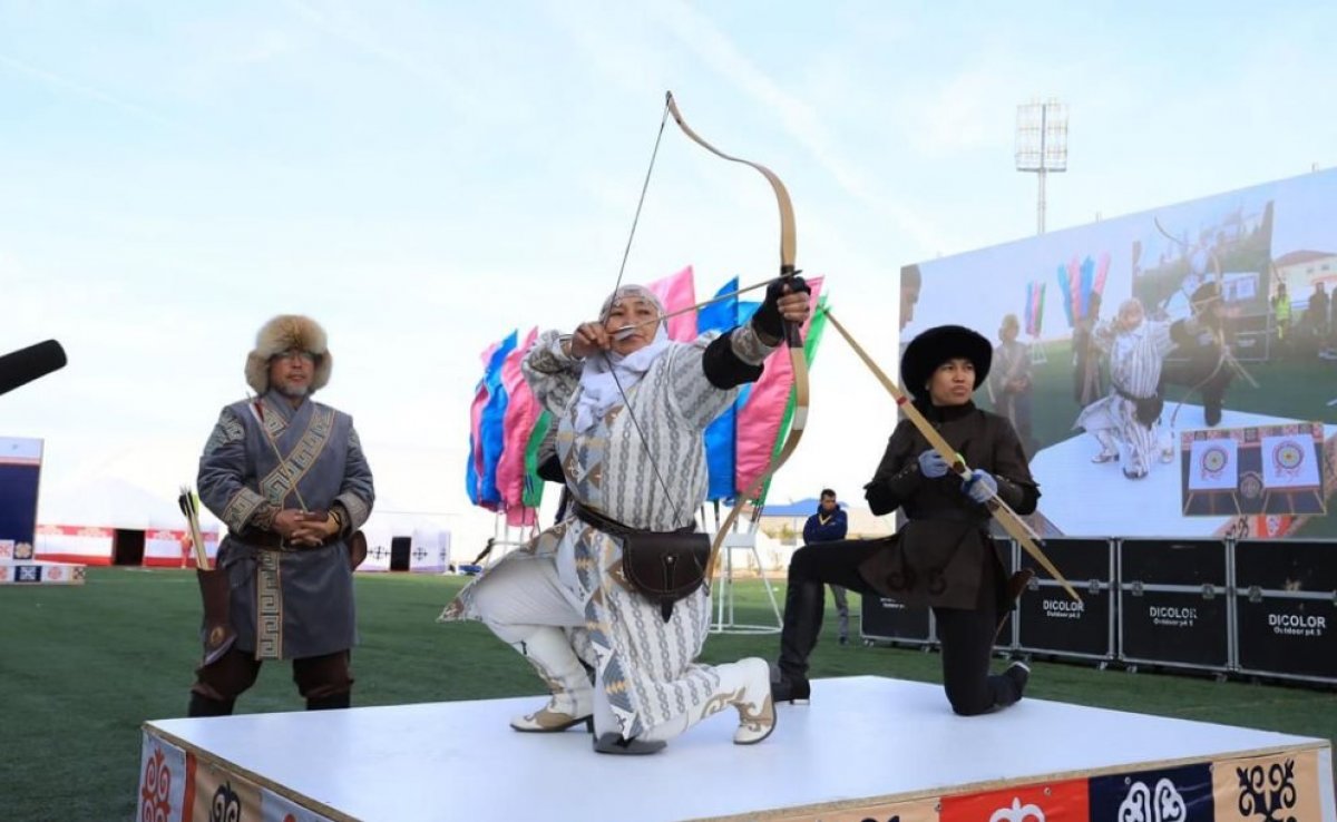 В Жанаозене прошел первый республиканский чемпионат по традиционной стрельбе из лука