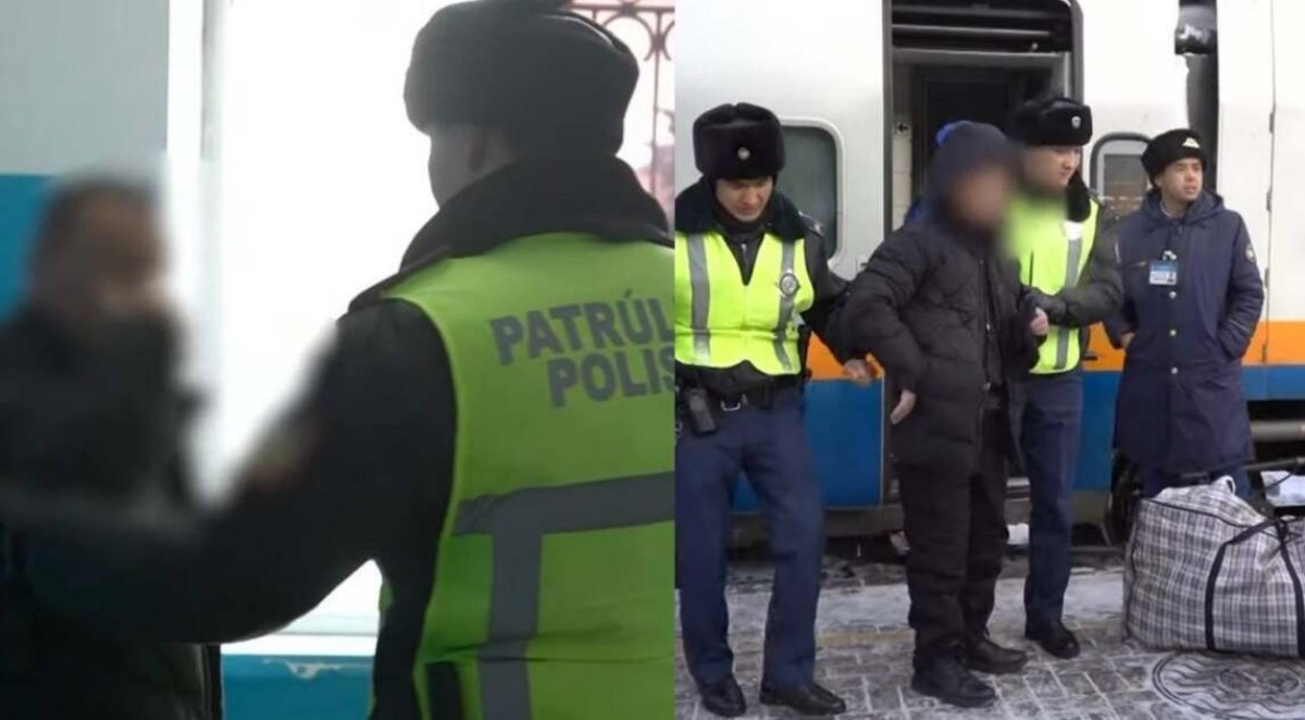 Почти тысячу пассажиров сняли с поездов в Казахстане