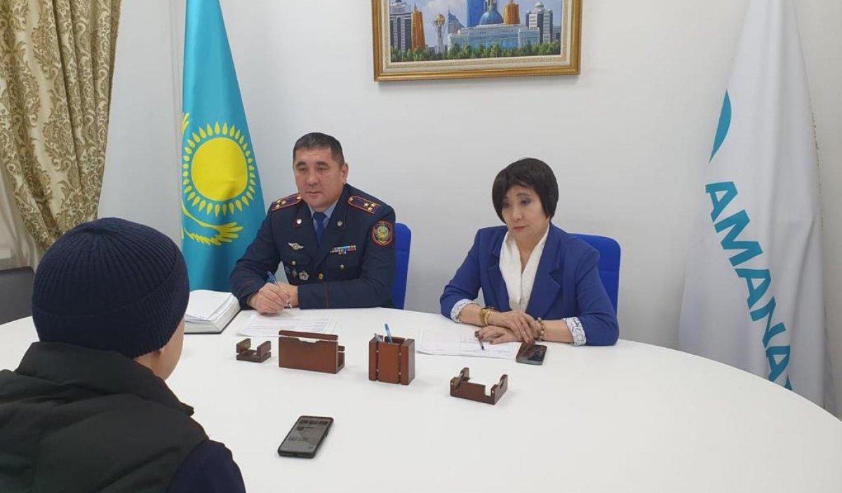 Житель Астаны поблагодарил партию «AMANAT»