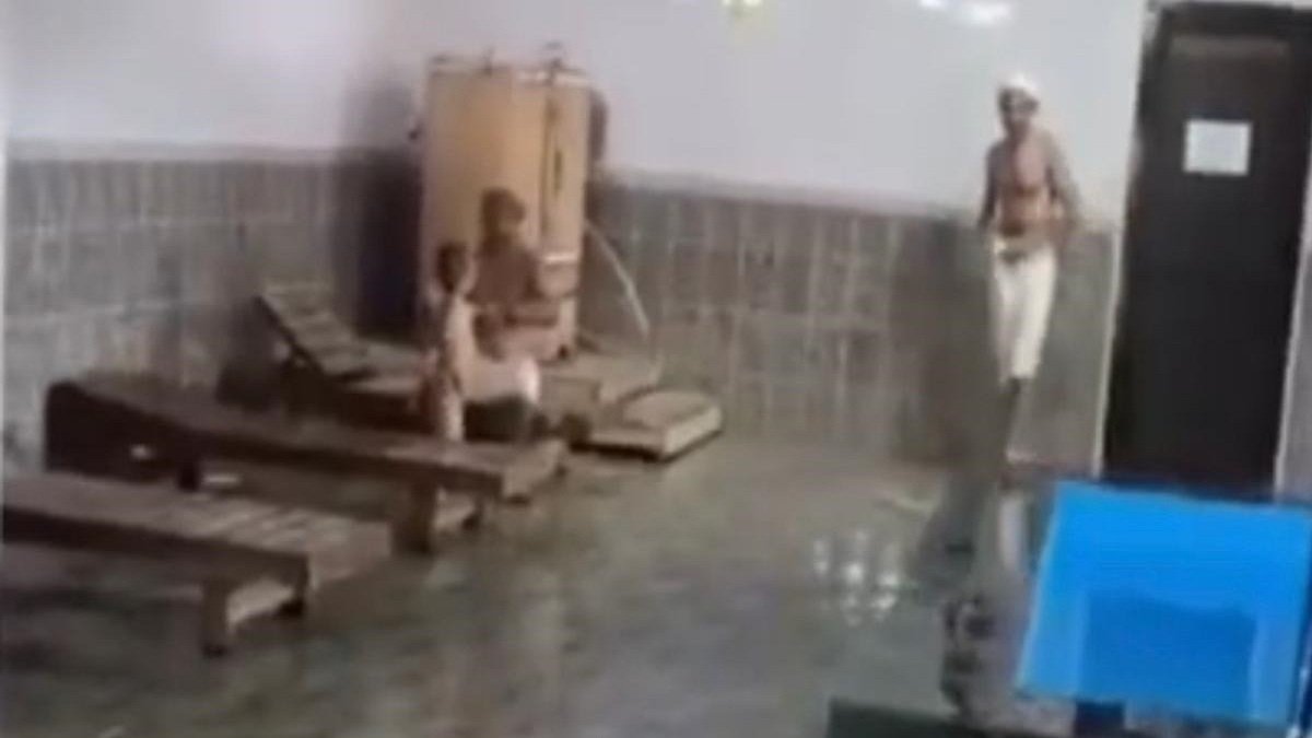 Сауна располагалась в детском лагере в Алматы