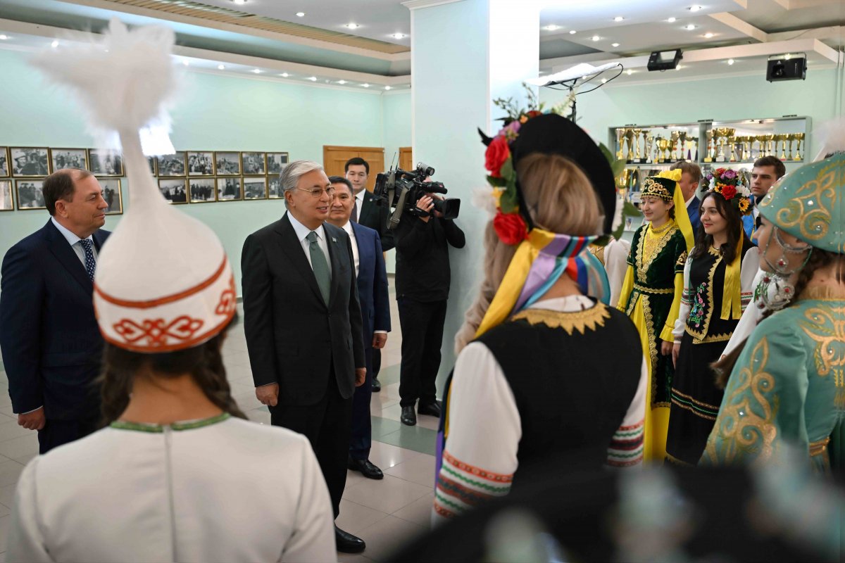 Президент осмотрел село Родина