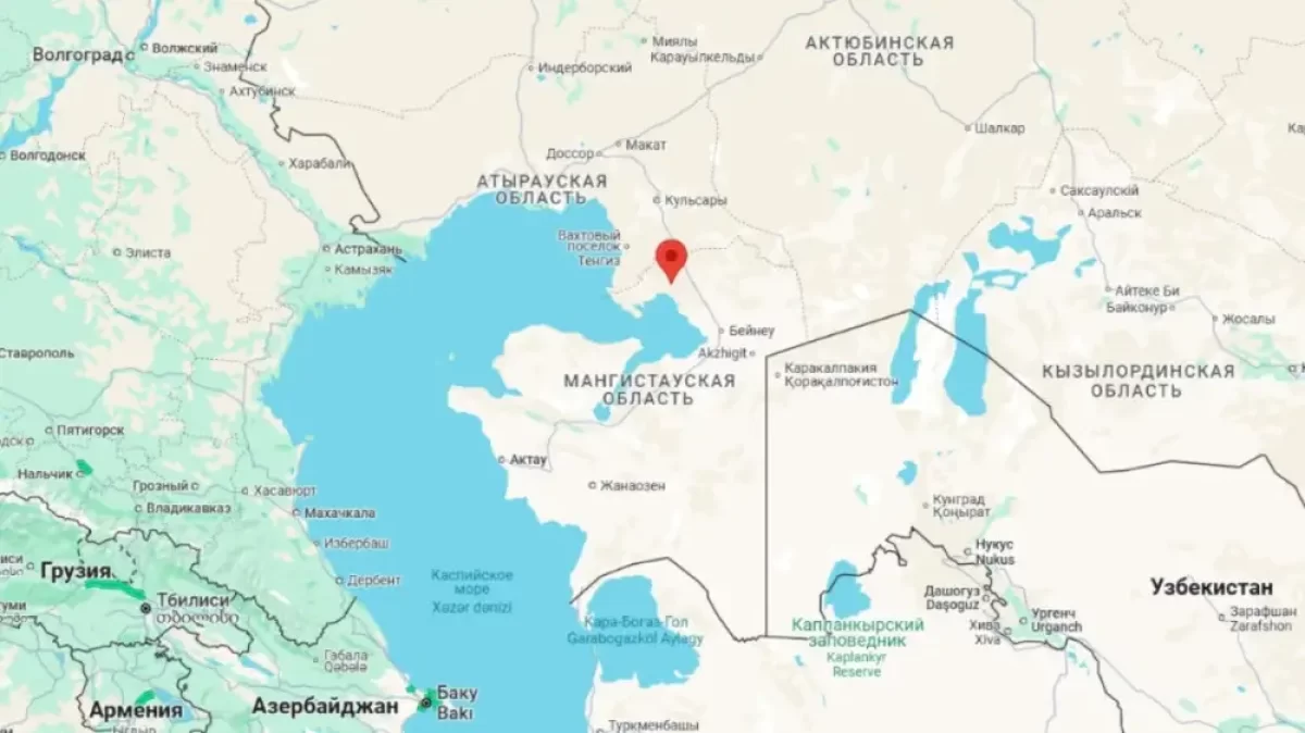 Землетрясение в Атырауской области зарегистрировали ночью